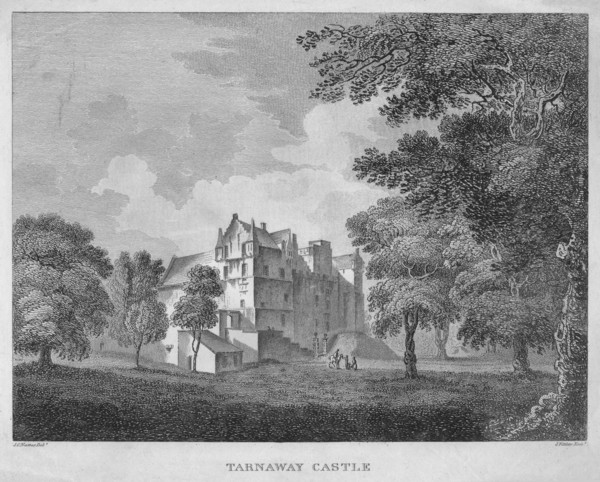 'Tarnaway Castle', 1804. Artist: James Fittler.