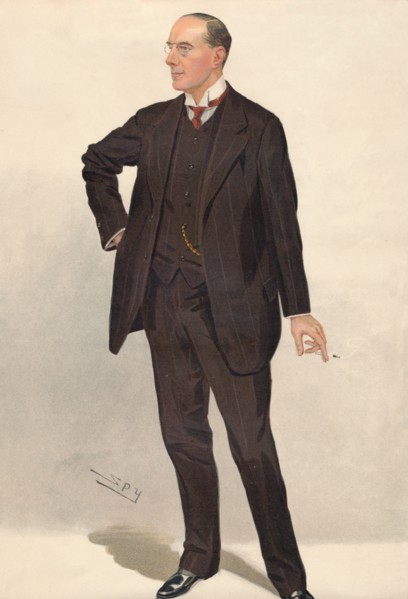 'Mr. Hugh Chisholm', 1911  Artist: Sir Leslie Matthew Ward.