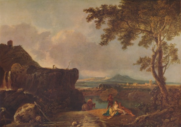 'The White Monk II', c1775, (1938). Artist: Richard Wilson.