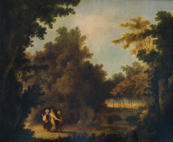 'The Hermitage, Villa Madama', c1762, (1938). Artist: Richard Wilson.