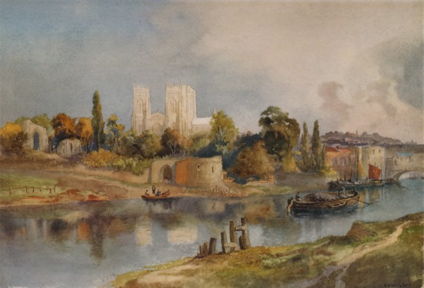 'York', c1901, (1938). Artist: Richard Henry Wright.