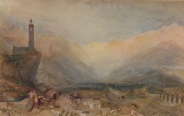 The Splugen Pass', c1841, (1938). Artist: JMW Turner.