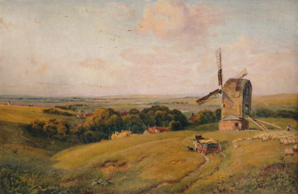 'Alfriston Mill', c1886, (1938). Artist: Robert Thorne Waite.