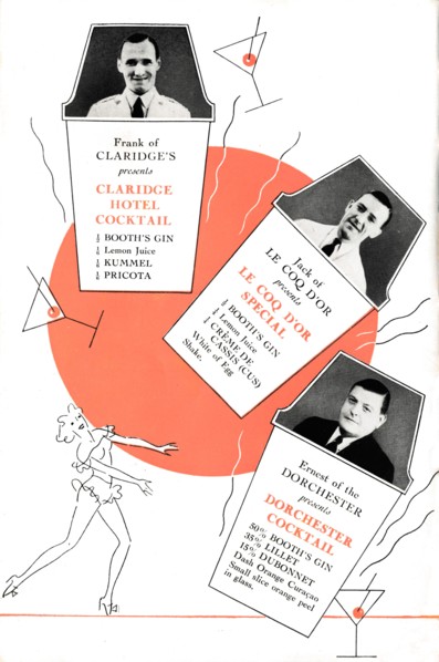 'Cocktail recipes', c1935 (1935).  Artist: Unknown.
