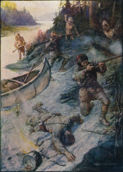 'No Man Was Safe, No Life Was Safe', 1908, (c1920). Artist: Joseph Ratcliffe Skelton.