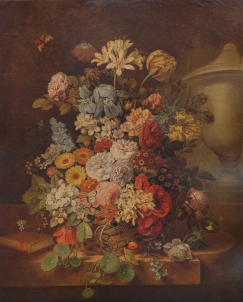 'Flower Piece', c1796, (1938). Artist: Jan van Os.