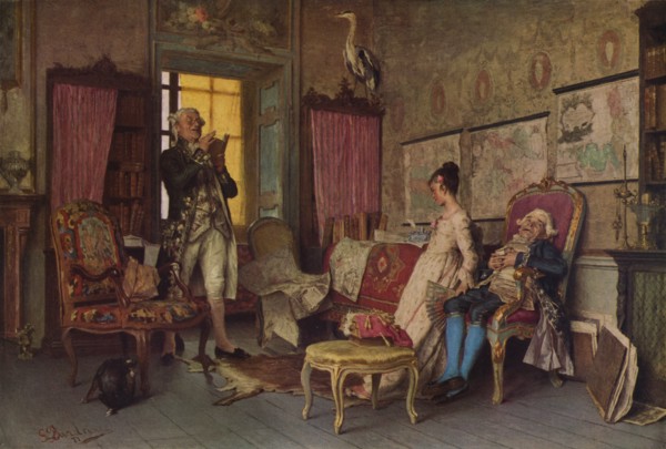 'An Amusing Story',1877, (1938). Artist: Giovanni Battista Quadrone.