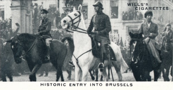 'Historic Entry into Brussels', 1918 (1937). Creator: Unknown.