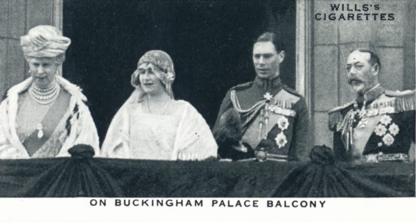 'On Buckingham Palace Balcony', 1923 (1937). Creator: Unknown.