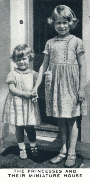 'The Princesses and their Miniature House', c1932 (1937). Artist: Unknown.