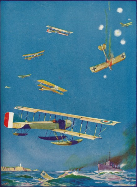 'Coast Defence: the Raiders' Fate', c1918 (1919). Artist: WH Holloway.
