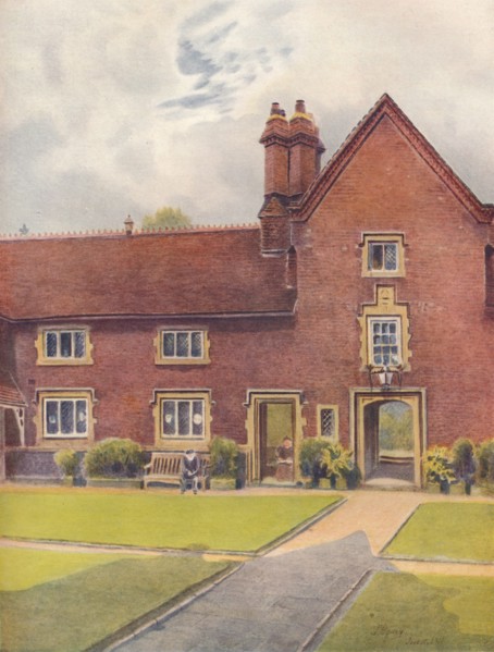 'Whitgift Hospital, Croydon', 1911, (1914). Artist: James S Ogilvy.