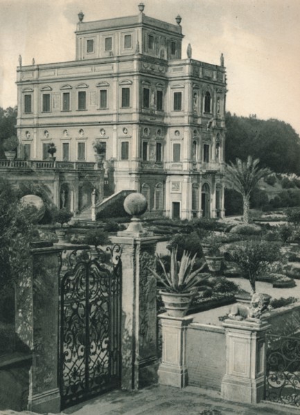 Villa Doria Pamphili on the Gianicolo, Rome, Italy, c1926 (1927). Artist: Eugen Poppel.