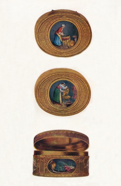 'Snuff-Box', c1740, (1918). Artists: Jean-Simeon Chardin, Godefroy.