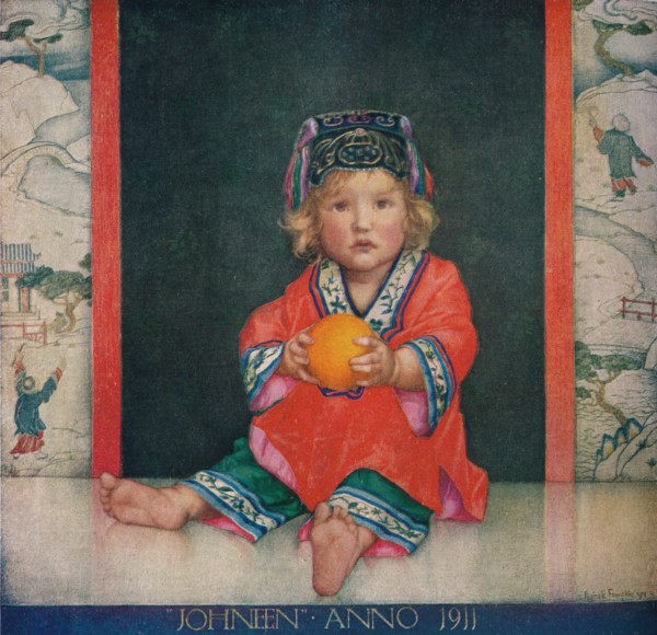 'Johneen, son of Mr and Mrs. John Noble', 1911, (1919). Artist: Edward Reginald Frampton.