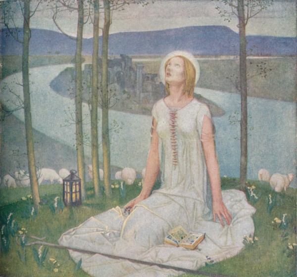 'L'Enfance De Jeanne D'Arc', c1918, (1919). Artist: Edward Reginald Frampton.