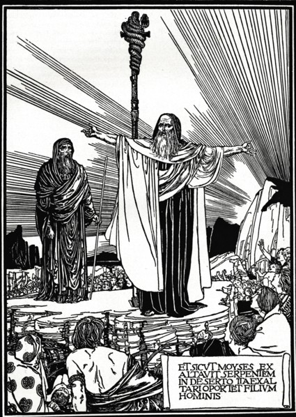 'Illustration for The Altar Book', 1892, (1897). Artist: Robert Anning Bell.