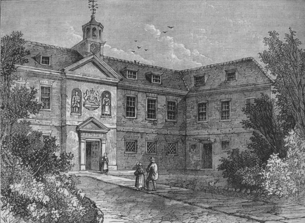 The Grey Coat School, Westminster, London, c1850 (1878). Artist: Unknown.