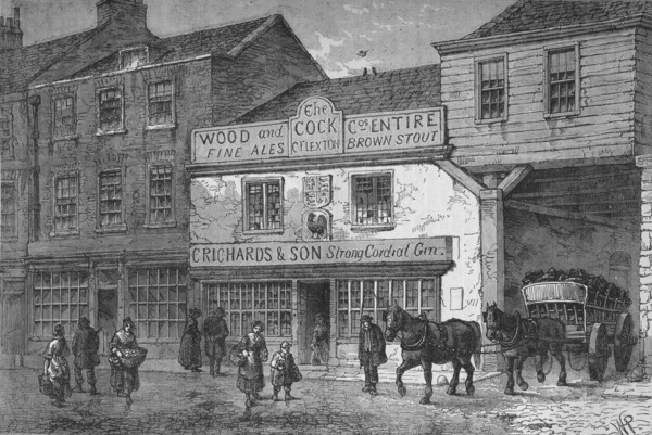 The old Cock Tavern, 4 Tothill Street, Westminster, London, 1875 (1878). Artist: Unknown.