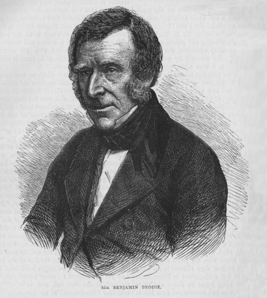 Sir Benjamin Brodie, English doctor, c1860 (1878). Artist: Unknown.