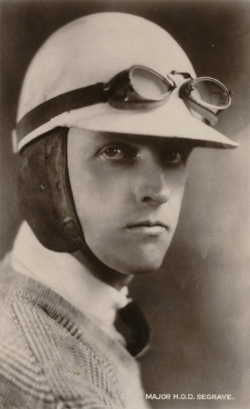 'Major H.O.D. Segrave', c1925. Artist: Unknown.