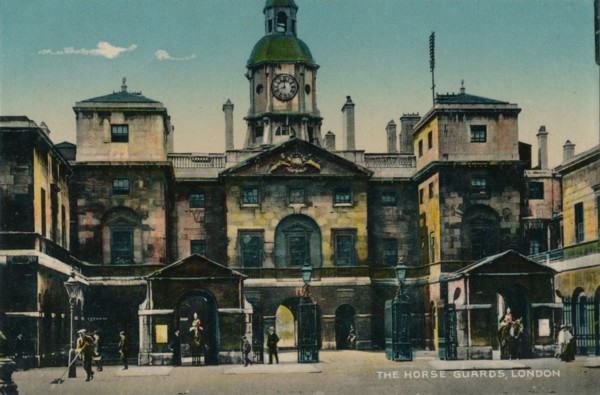 'The Horse Guards, London', c1920, (c1900-1930). Artist: Unknown.
