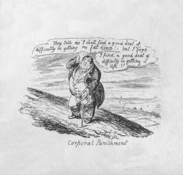 'Corporal Punishment', 1829. Artist: George Cruikshank.