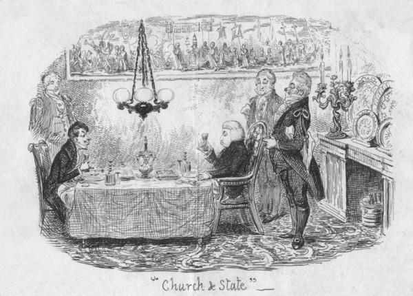 'Church & State', 1829. Artist: George Cruikshank.