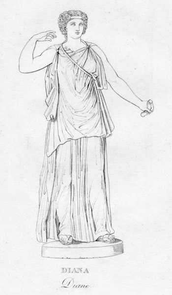 'Diana (Diane)', c1850. Artist: Unknown.