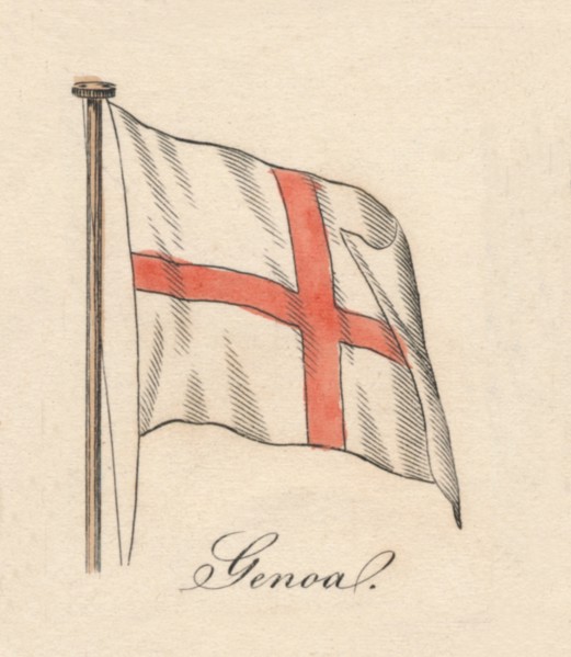 'Genoa', 1838. Artist: Unknown.