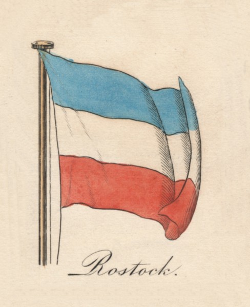'Rostock', 1838. Artist: Unknown.