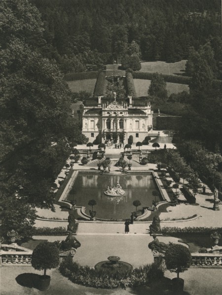 'Schloss Linderhof', 1931. Creator: Kurt Hielscher.