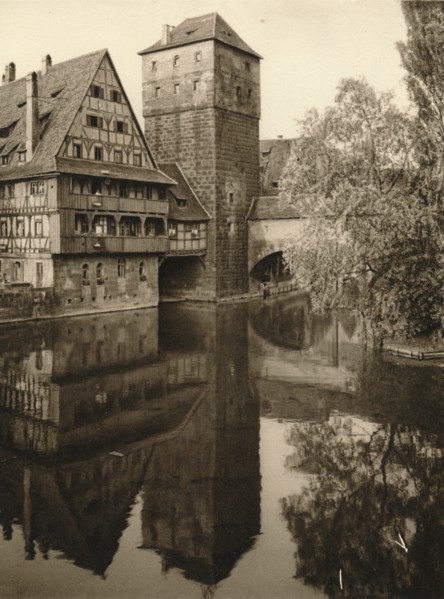 'Nuremberg - Hunkersteg', 1931. Artist: Kurt Hielscher.