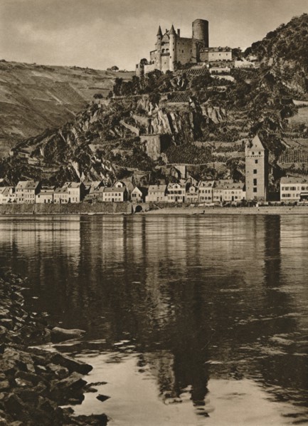 'St. Goarshausen. Burg Katz', 1931. Artist: Kurt Hielscher.