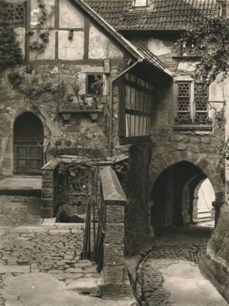 'Wartburgwinkel. Corner of the Wartburg', 1931. Artist: Kurt Hielscher.