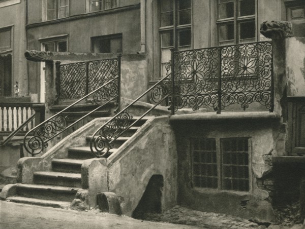 'Danzig. Flight of steps in the Frauengasse', 1931. Artist: Kurt Hielscher.