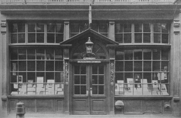 Shop front on West Street, Boston, Massachusetts, 1925. Artist: Unknown.