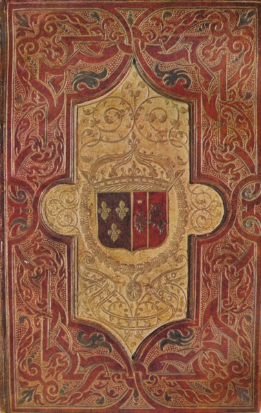 'Binding with arms of Henry III', c1585 (1947). Artist: Unknown.