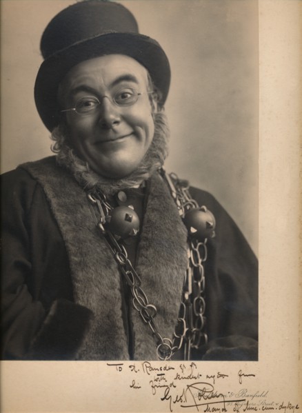 Sir George Edward Wade (1869-1954), in the character of the Mayor of Mudcumdyke, c1912. Artist: Foulsham and Banfield.