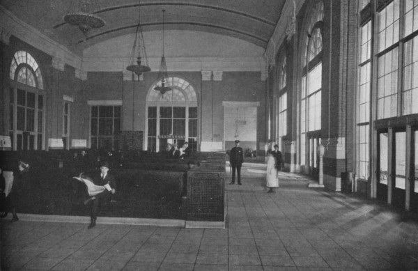 Main waiting room - Union Terminal Station, Dallas, Texas, 1922. Artist: Unknown.