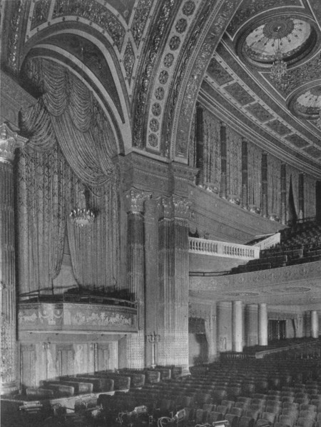 Detail, the Capitol Theatre, New York City, 1925. Artist: Unknown.