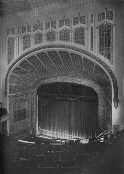 Auditorium, California Theatre, San Francisco, California, 1922. Artist: Unknown.
