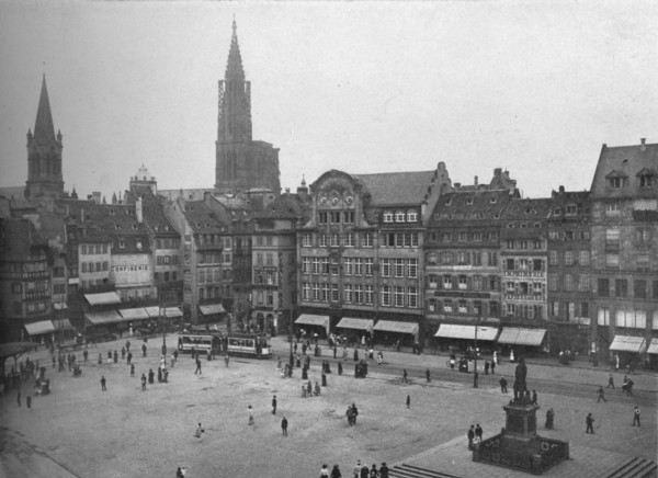 Place Kleber, Strasbourg, France, 1923. Artist: Unknown.
