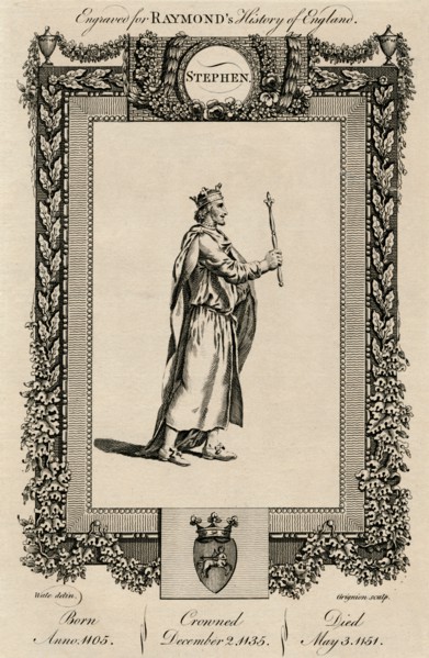 'Stephen', (1092-1154), c1787.  Artist: Unknown.