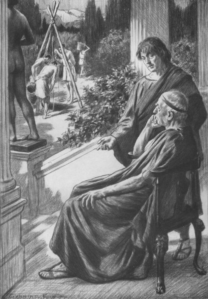 'Demetrius Solves A Difficult Problem', c1917, (1917). Artist: Gunning King.