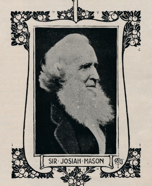 'Sir Josiah Mason', 1901. Artist: Unknown.
