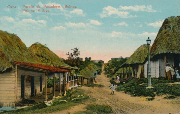 'Cuba: Pueblo de Pescadores. Bohios. Fishing Village', 1919. Artist: Unknown.