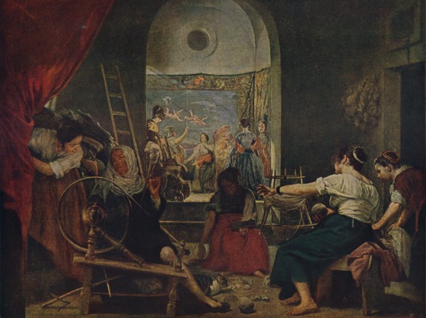 'Las Hilanderas', (The Spinners), 1657, (c1934).  Artist: Diego Velasquez.