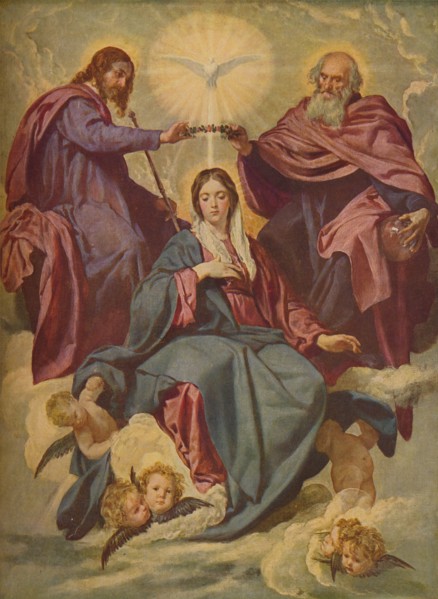 'La Coronacion de la Virgen', (Coronation of the Virgin ), 1635-1648, (c1934). Artist: Diego Velasquez.