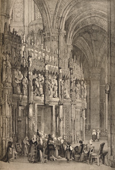'Chartres', c1820 (1915). Artist: Samuel Prout.